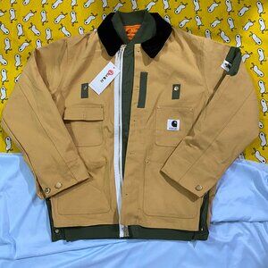 Sacai x Carhartt Khaki Jacket Men's Size L